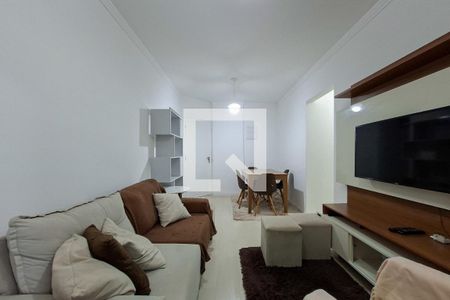 Sala de apartamento para alugar com 2 quartos, 70m² em Canto do Forte, Praia Grande