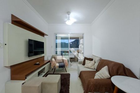 Sala de apartamento para alugar com 2 quartos, 70m² em Canto do Forte, Praia Grande