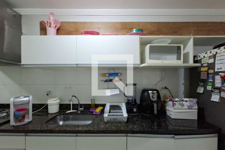 Cozinha de apartamento para alugar com 2 quartos, 70m² em Canto do Forte, Praia Grande