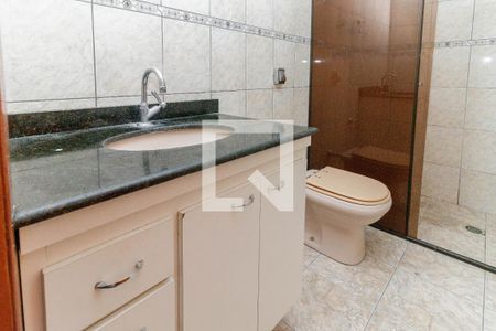 Banheiro da Suíte de casa à venda com 1 quarto, 125m² em Chácara Belenzinho, São Paulo