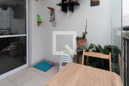 Varanda da Sala de apartamento à venda com 3 quartos, 62m² em Parque Residencial da Lapa, São Paulo