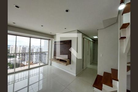Sala de apartamento para alugar com 2 quartos, 108m² em Campo Grande, São Paulo