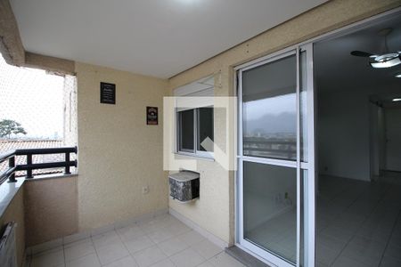 Varanda de apartamento à venda com 3 quartos, 72m² em Taquara, Rio de Janeiro
