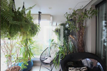 Varanda da Sala de apartamento à venda com 2 quartos, 105m² em Vila Suzana, São Paulo