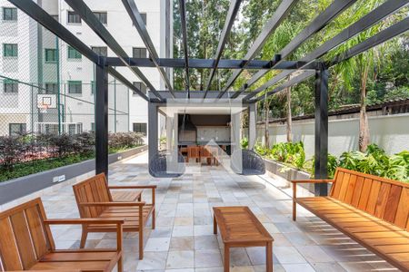 Área comum - Churrasqueira de apartamento para alugar com 2 quartos, 40m² em Centro, Diadema