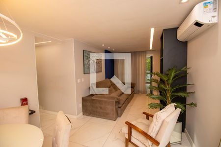 Sala de apartamento à venda com 3 quartos, 117m² em Recreio dos Bandeirantes, Rio de Janeiro