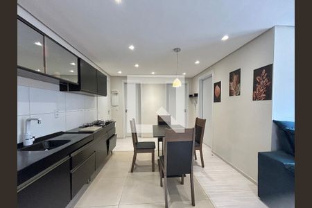 Sala de jantar  de apartamento à venda com 2 quartos, 65m² em Primavera, Novo Hamburgo