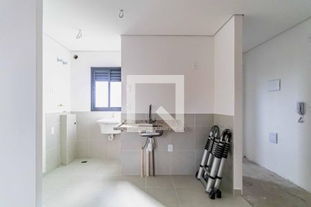 Cozinha de apartamento à venda com 1 quarto, 35m² em Vila Sonia, São Paulo