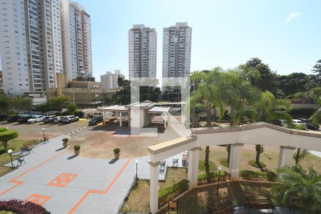 Quarto 1 - Vista de apartamento à venda com 3 quartos, 87m² em Mansões Santo Antônio, Campinas