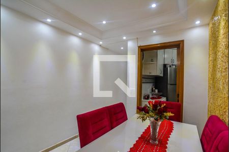 Sala de apartamento à venda com 3 quartos, 100m² em Vila Curuçá, Santo André