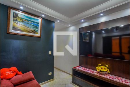 Sala de apartamento à venda com 3 quartos, 100m² em Vila Curuçá, Santo André