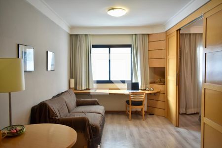 Sala de apartamento para alugar com 1 quarto, 38m² em Vila Clementino, São Paulo