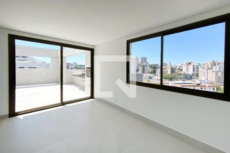 Sala de Estar de apartamento à venda com 3 quartos, 1410m² em Cidade Nova, Belo Horizonte