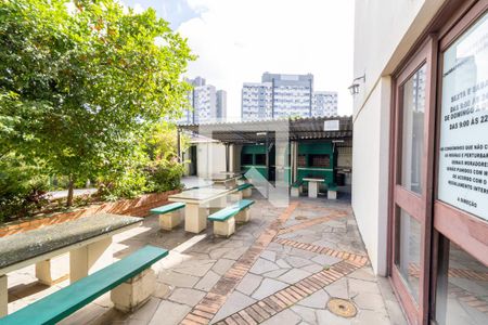 Área comum - Churrasqueira de apartamento à venda com 2 quartos, 65m² em Teresópolis, Porto Alegre
