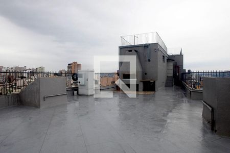 Àrea Comum - Terraço de kitnet/studio para alugar com 1 quarto, 23m² em Centro Histórico, Porto Alegre