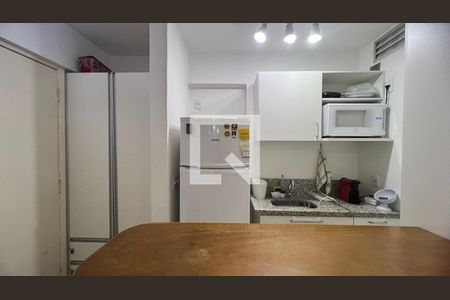 Cozinha de kitnet/studio à venda com 1 quarto, 30m² em Jardim Paulista, São Paulo