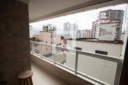 Varanda de apartamento para alugar com 2 quartos, 67m² em Cidade Ocian, Praia Grande