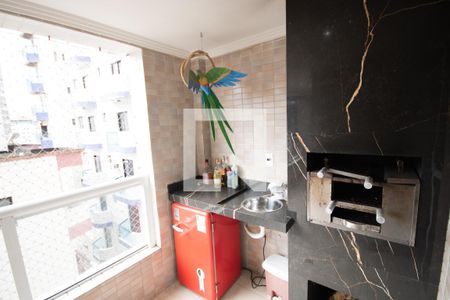 Varanda de apartamento para alugar com 2 quartos, 67m² em Cidade Ocian, Praia Grande