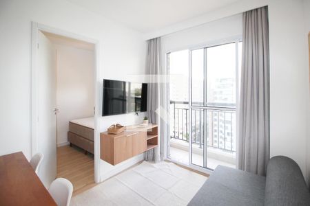 Sala de apartamento à venda com 2 quartos, 36m² em Indianópolis, São Paulo