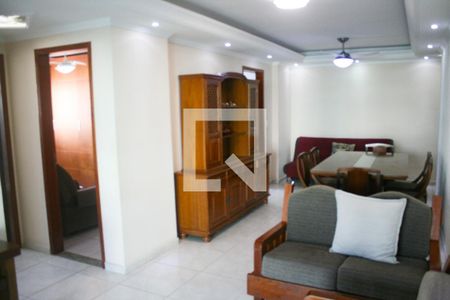 Sala de apartamento para alugar com 2 quartos, 80m² em Guilhermina, Praia Grande