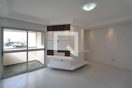 Sala de apartamento para alugar com 1 quarto, 54m² em Vila Vilma, Santo André