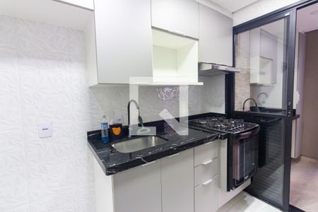 Cozinha  de apartamento para alugar com 3 quartos, 56m² em Padroeira, Osasco