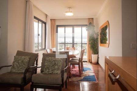 Sala de apartamento à venda com 3 quartos, 119m² em Mirandópolis, São Paulo