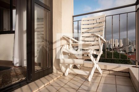 Varanda Sala de apartamento à venda com 3 quartos, 119m² em Mirandópolis, São Paulo