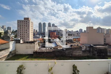 Varanda da Sala - vista de apartamento à venda com 3 quartos, 150m² em Vila Margarida, São Bernardo do Campo