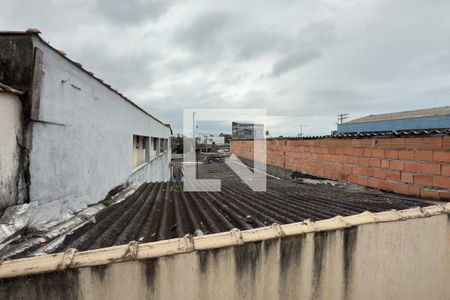 Vista da Sala de casa de condomínio para alugar com 2 quartos, 57m² em Nova Mirim, Praia Grande