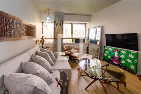 Sala/Cozinha de apartamento à venda com 2 quartos, 77m² em Barro Preto, Belo Horizonte