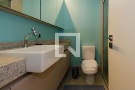 Banheiro suíte de apartamento à venda com 2 quartos, 77m² em Barro Preto, Belo Horizonte