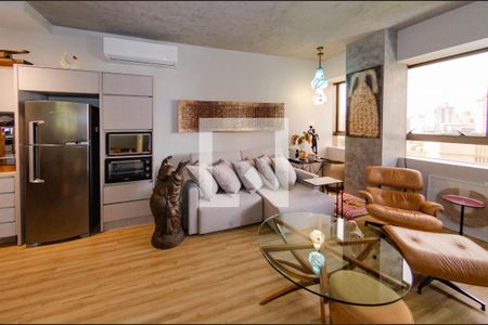 Sala/Cozinha de apartamento à venda com 2 quartos, 77m² em Barro Preto, Belo Horizonte