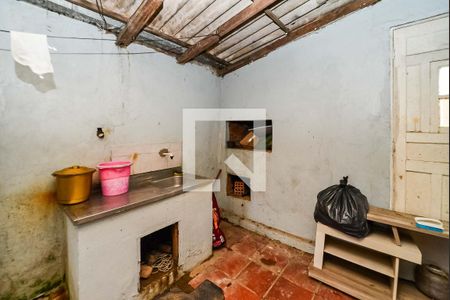 Área da Churrasqueira de casa à venda com 2 quartos, 110m² em Santa Rosa de Lima, Porto Alegre