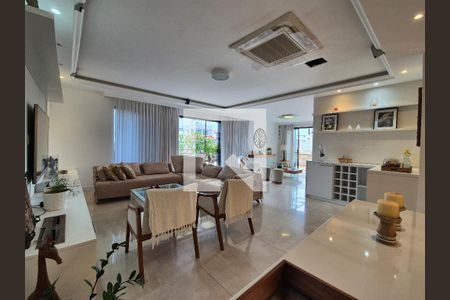 Sala de apartamento à venda com 4 quartos, 400m² em Recreio dos Bandeirantes, Rio de Janeiro