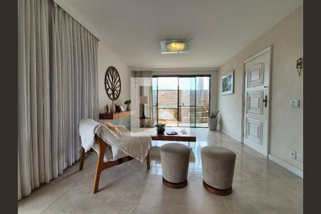 Sala de apartamento à venda com 4 quartos, 400m² em Recreio dos Bandeirantes, Rio de Janeiro