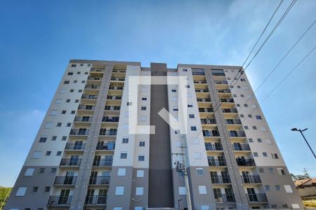 Fachada do bloco de apartamento para alugar com 2 quartos, 53m² em Jardim Villagio Ghiraldelli, Hortolândia