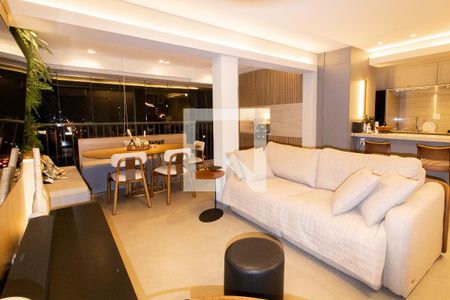 Sala de apartamento à venda com 2 quartos, 87m² em Jardim Brasil, Campinas