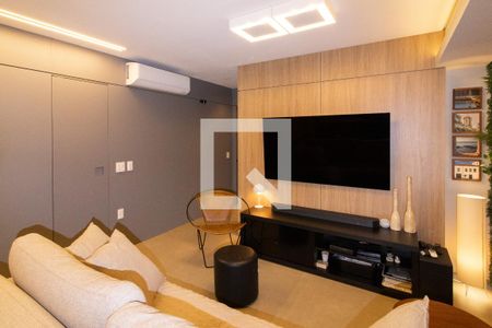 Sala de apartamento à venda com 2 quartos, 87m² em Jardim Brasil, Campinas