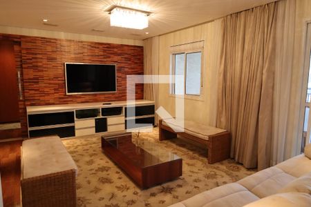 Sala de apartamento para alugar com 6 quartos, 326m² em Jardim Campo Grande, São Paulo