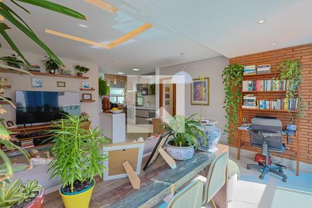 Sala de apartamento à venda com 3 quartos, 107m² em Belvedere, Belo Horizonte