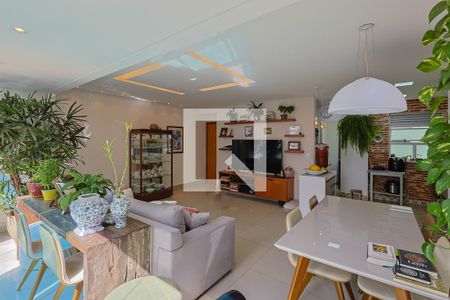 Sala de apartamento à venda com 3 quartos, 107m² em Belvedere, Belo Horizonte