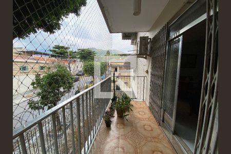 Varanda da Sala de apartamento à venda com 2 quartos, 83m² em Piedade, Rio de Janeiro