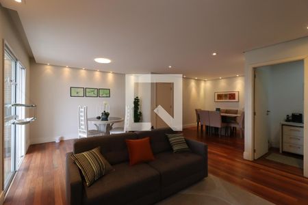 Sala de apartamento à venda com 3 quartos, 130m² em Jardim, Santo André