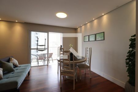 Sala de Estar de apartamento à venda com 3 quartos, 130m² em Jardim, Santo André