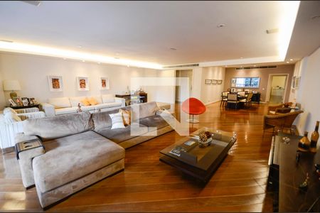 Sala de apartamento à venda com 4 quartos, 340m² em Tijuca, Rio de Janeiro