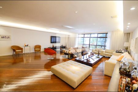 Sala de apartamento à venda com 4 quartos, 340m² em Tijuca, Rio de Janeiro