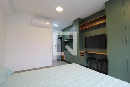 Sala/Quarto de apartamento para alugar com 1 quarto, 24m² em Indianópolis, São Paulo