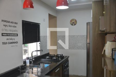Cozinha de apartamento à venda com 2 quartos, 82m² em Campestre, Santo André