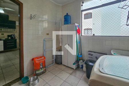 Área de serviço de apartamento para alugar com 3 quartos, 114m² em Parque Enseada, Guarujá